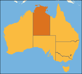Australia location Northern Territory