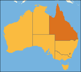 Australia location Queensland